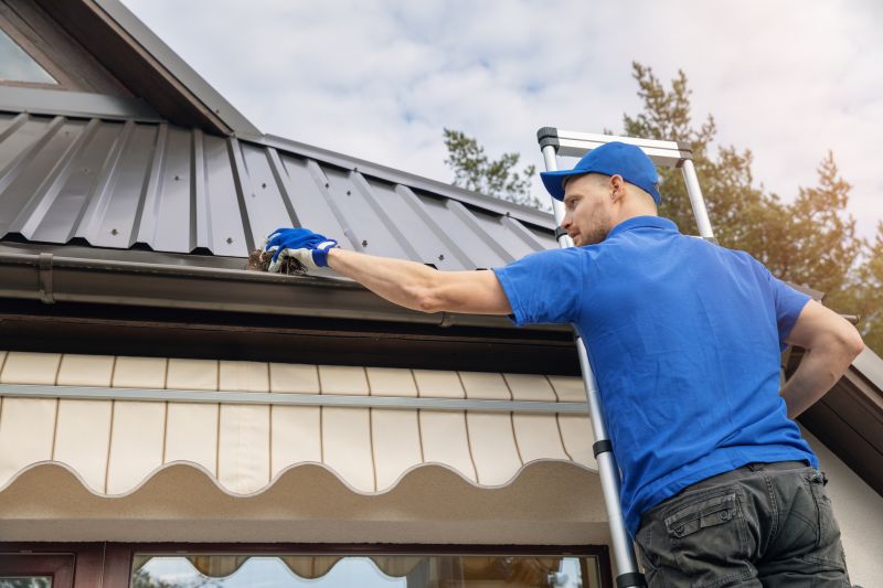Commercial Gutter Service detail